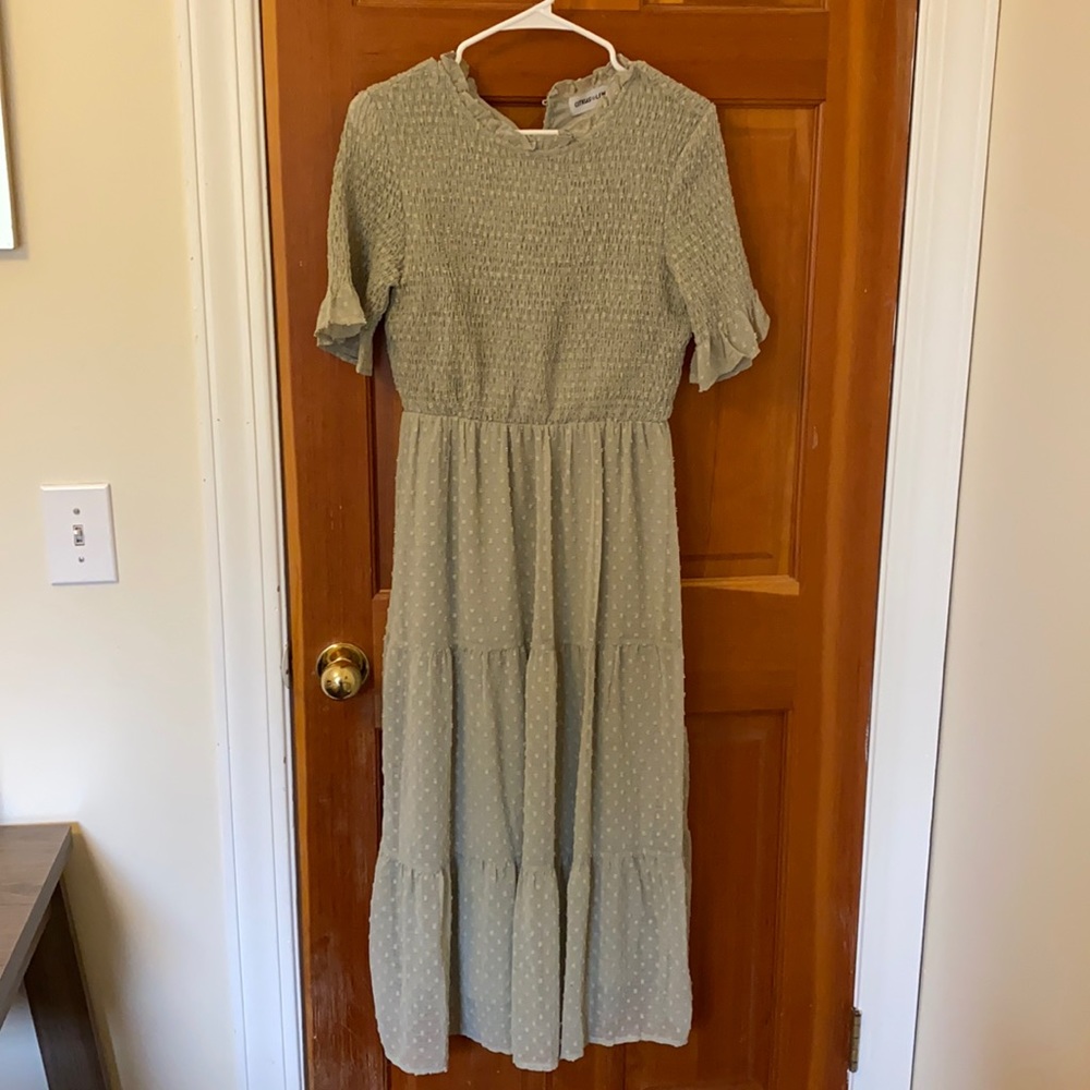 Dress from citrus and lemon
